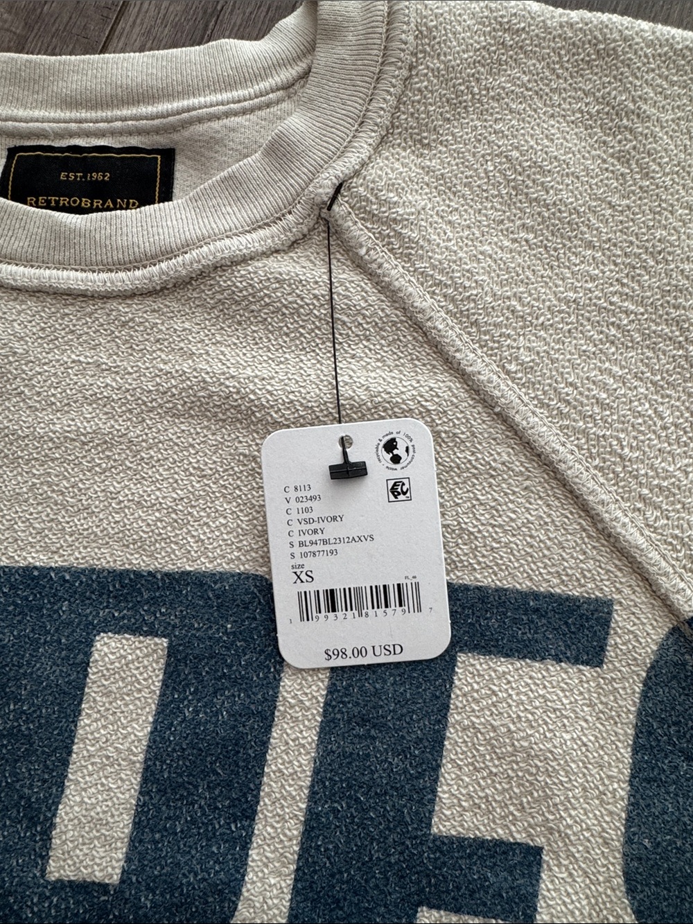 NWT free people Original Retro Brand Apres Ski Pullover XS - Picture 7 of 8